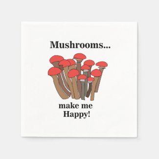 Mushroom Botanical Red Mushrooms Party