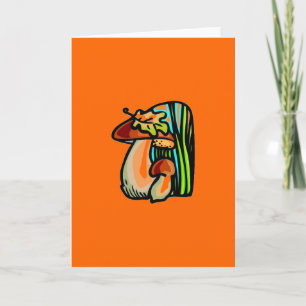 Mushroom Card