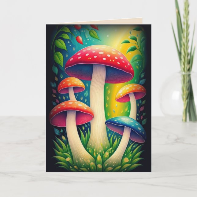 mushroom card (Front)