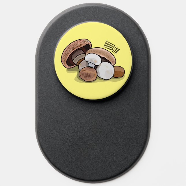 Mushroom cartoon illustration  PopSocket (Popsocket)