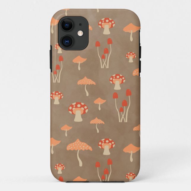 Mushroom  Case-Mate iPhone case (Back)
