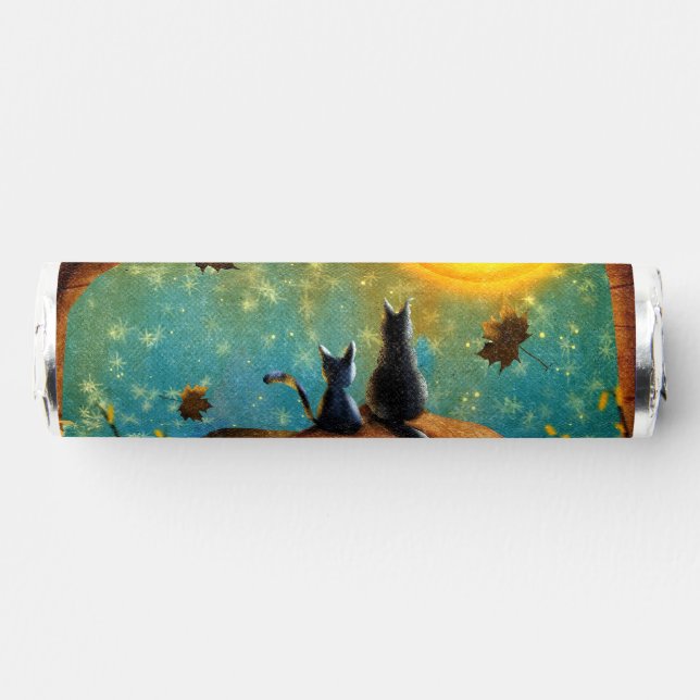 Mushroom Cats  Breath Savers® Mints (Front)