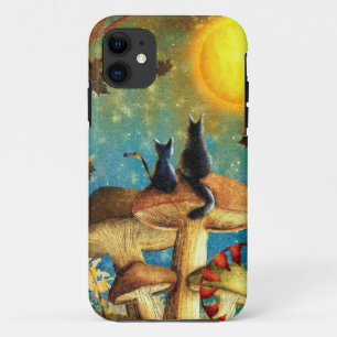 Mushroom Cats  iPhone 11 Case