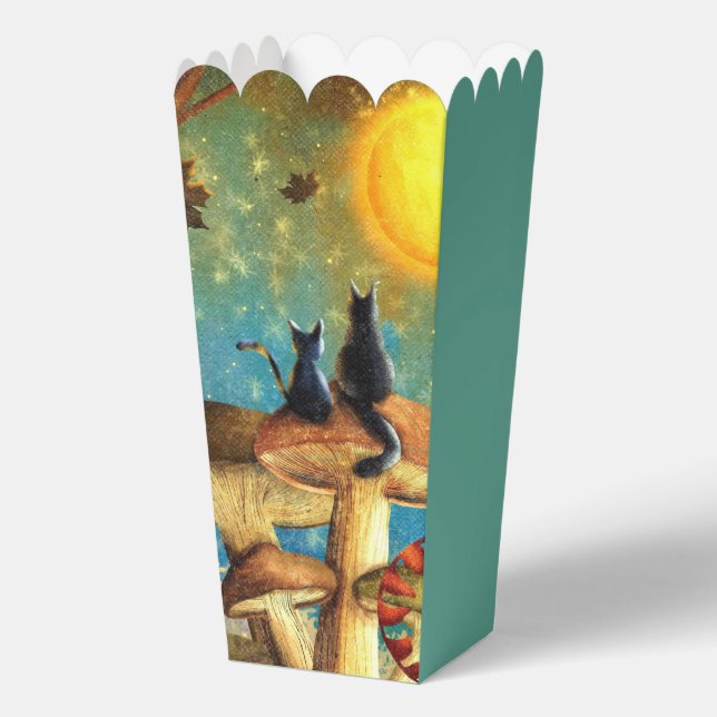 Mushroom Cats  Favor Boxes (Front)