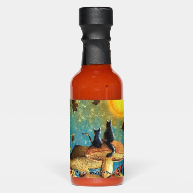 Mushroom Cats  Hot Sauces (Front)
