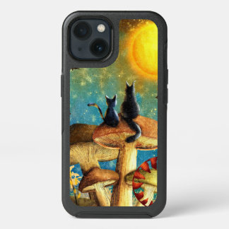 Mushroom Cats iPhone 13 Case