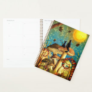 Mushroom Cats  Planner