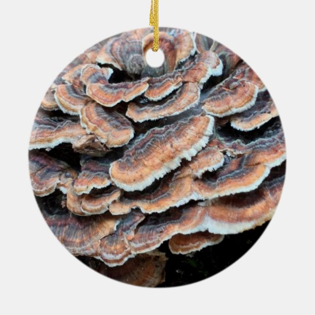 Mushroom Christmas Ornament (Back)