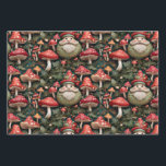 Mushroom Christmas Santa Wrapping Paper Sheets<br><div class="desc">Nothing like good ole Santa Mushroom Claus in Three Different Designs for your Christmas Wrapping needs.</div>