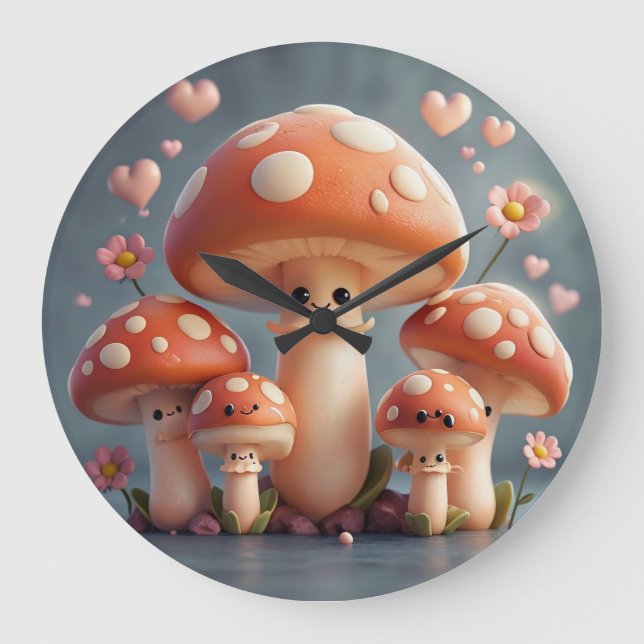 mushroom clock (Front)