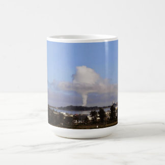 Mushroom Cloud at Bioenergy Factory Coffee Mug