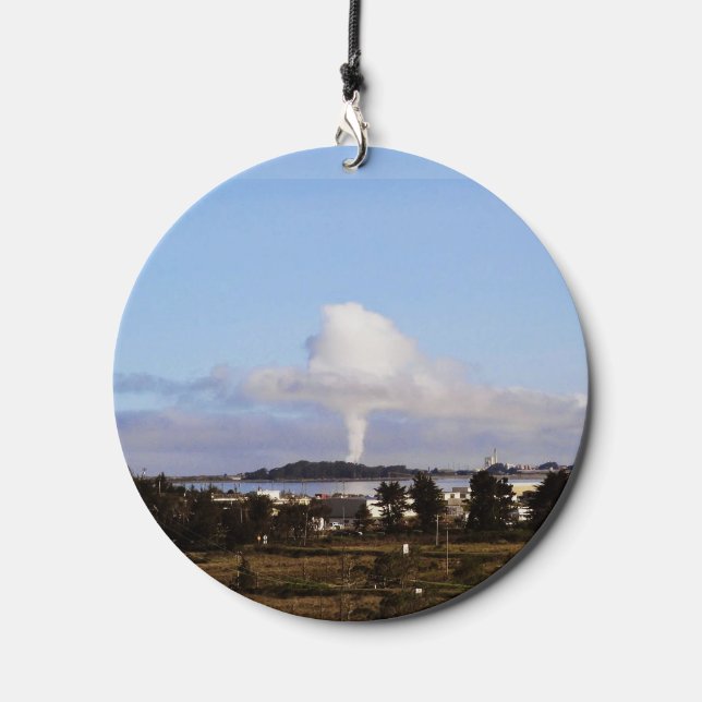 Mushroom cloud in Eureka bioenergy Factory Wind Chime (Front)