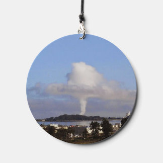 Mushroom cloud in Eureka Wind Chime