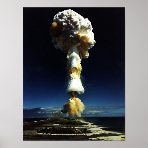 Mushroom Cloud Poster