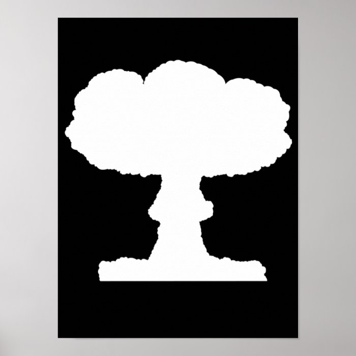 Mushroom Cloud Poster