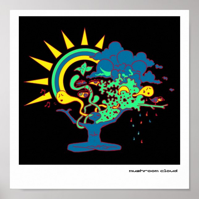 mushroom cloud poster (Front)