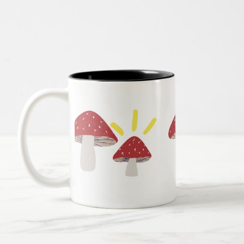 Mushroom coffee mug