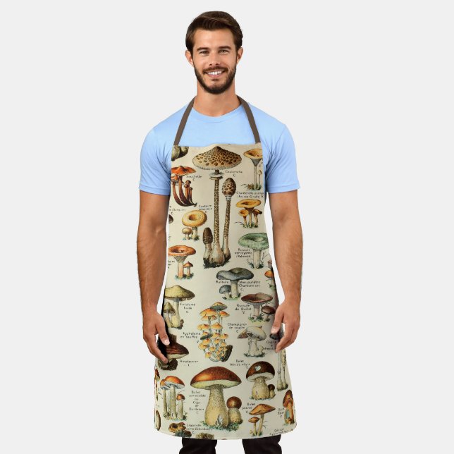 Mushroom Collection   Apron (Worn)