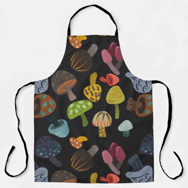 Mushroom Collection  Apron (Front)