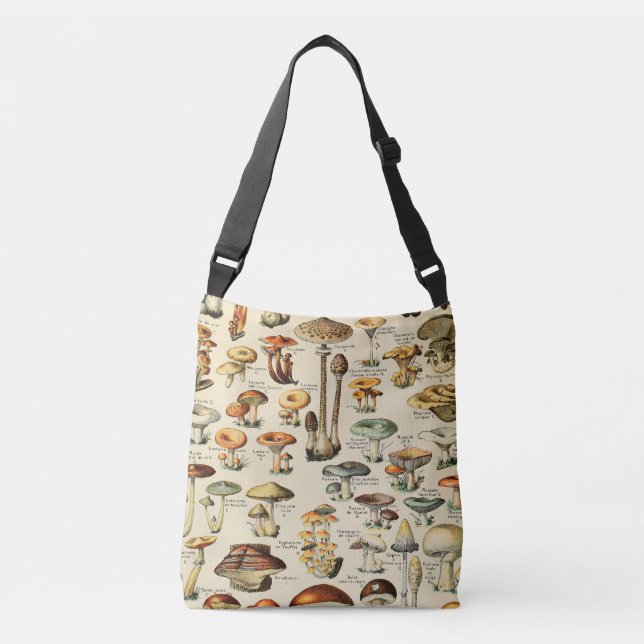 Mushroom Collection    Crossbody Bag (Front)