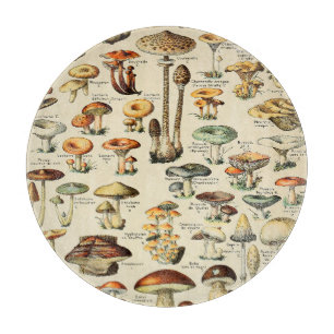 Mushroom Collection Cutting Board