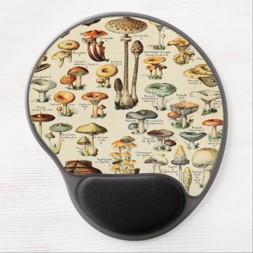 Mushroom Collection   Gel Mouse Pad