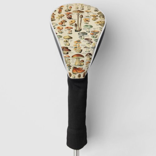 Mushroom Collection   Golf Head Cover