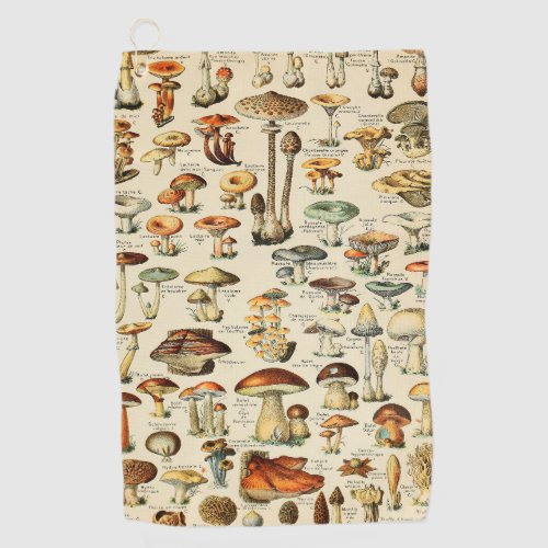 Mushroom Collection  Golf Towel