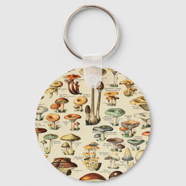 Mushroom Collection     Keychain (Front)