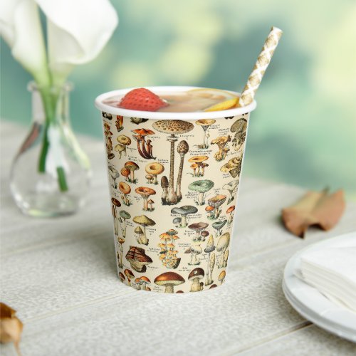 Mushroom Collection Paper Cups