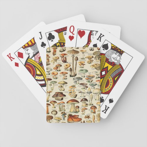 Mushroom Collection Playing Cards