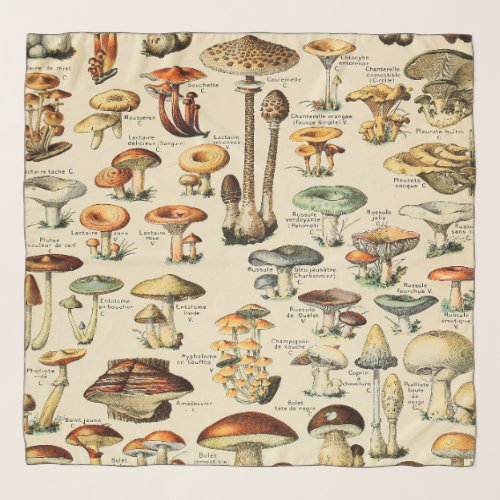 Mushroom Collection  Scarf