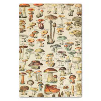 Watercolor Mushroom Tissue Wrapping Paper / Vintage Gift Tissue Paper  /cottagecore Wrapping Tissue Paper / Business Packaging Supplies 