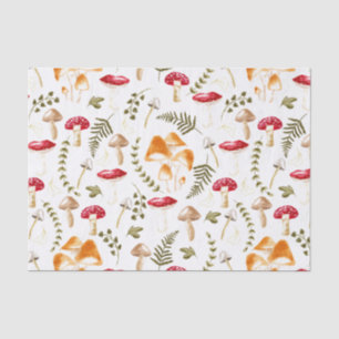 Mushroom   Cottagecore Aesthetic   Watercolor Tissue Paper