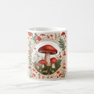 Mushroom Cottagecore Coffee Mug