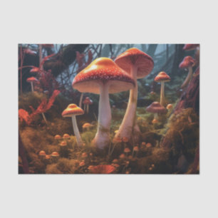 Mushroom Cottagecore Vintage Decoupage  Tissue Paper