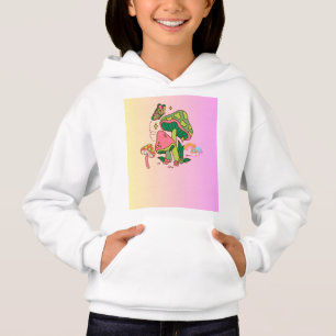 Mushroom design hoodie