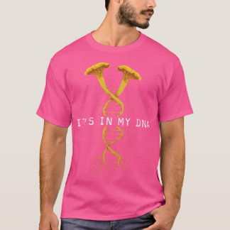 Mushroom Dna Mycology For Morels Shroom Hunter T-Shirt