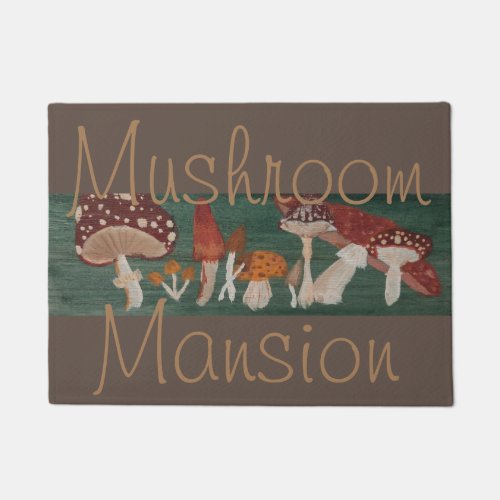 Mushroom doormat