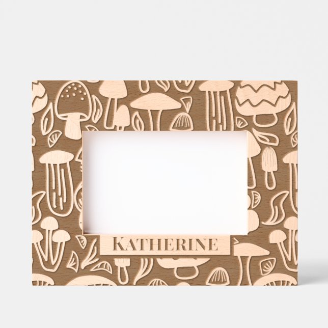 Mushroom Engraved Frames (Front)
