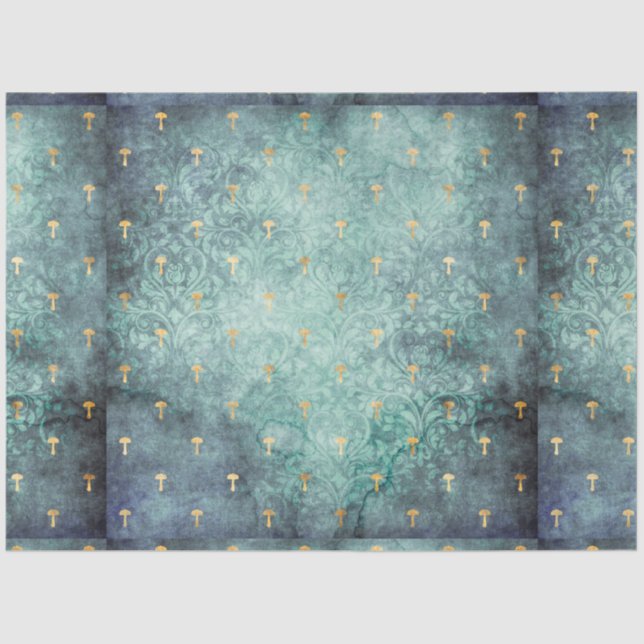 Mushroom Ephemera Design Series #11 Tissue Paper (Front)