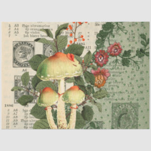 Mushroom Ephemera Design Series #12 Tissue Paper