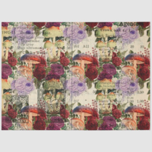 Mushroom Ephemera Design Series #4 Tissue Paper
