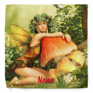 Mushroom fairy Thunder_Cove Bandana