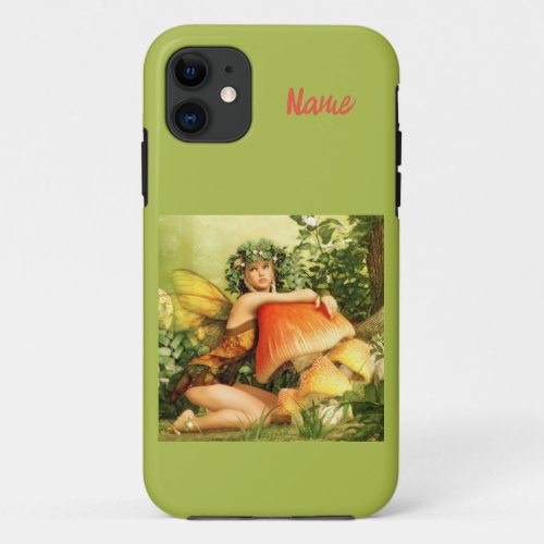 Mushroom fairy Thunder_Cove iPhone 11 Case