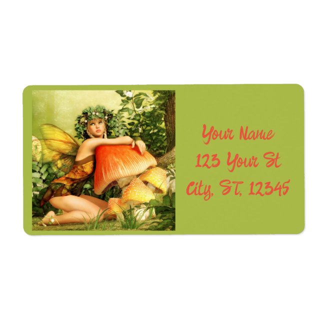 Mushroom fairy Thunder_Cove  Label (Front)