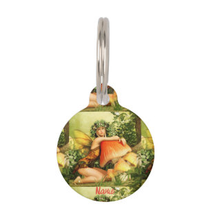 Mushroom fairy Thunder_Cove Pet ID Tag