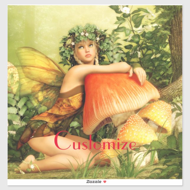 Mushroom fairy Thunder_Cove Sticker (Sheet)
