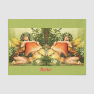 Mushroom fairy Thunder_Cove Tissue Paper