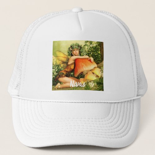 Mushroom fairy Thunder_Cove Trucker Hat